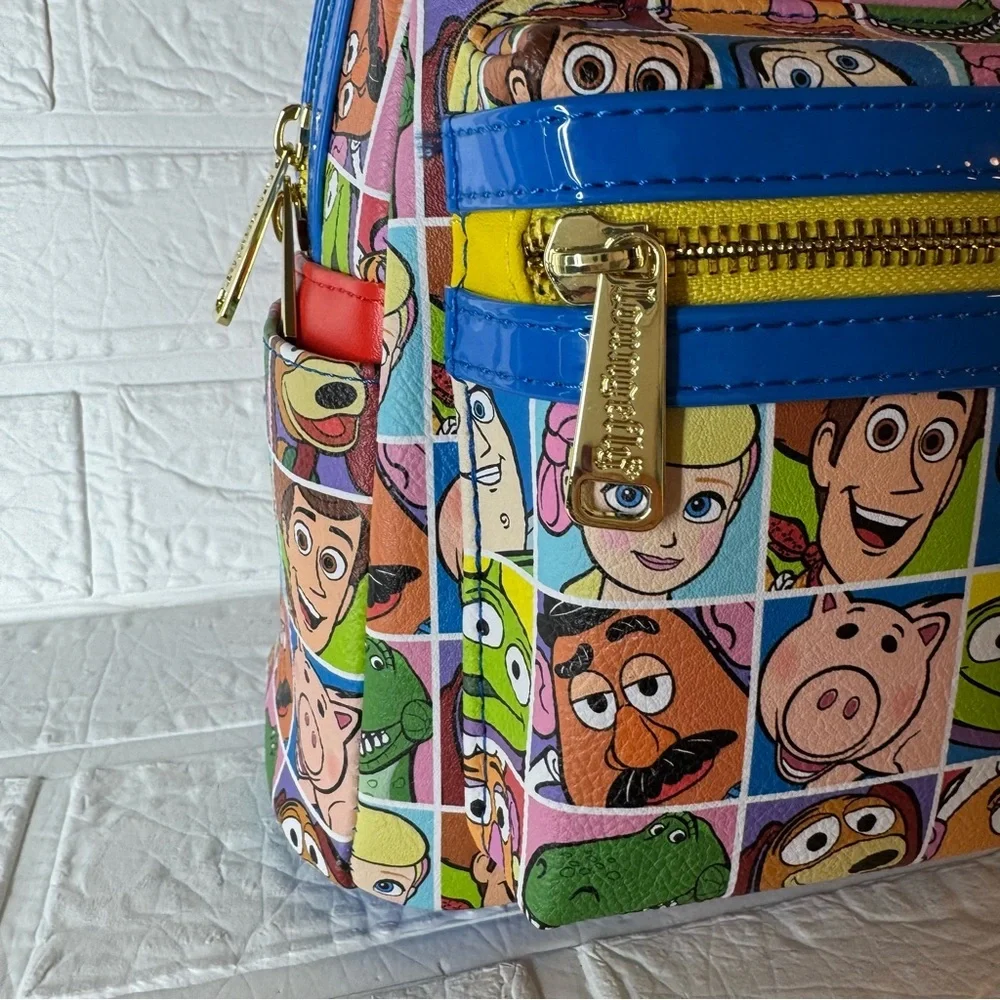 New Disney Loungefly Toy Story Backpack Multicolor